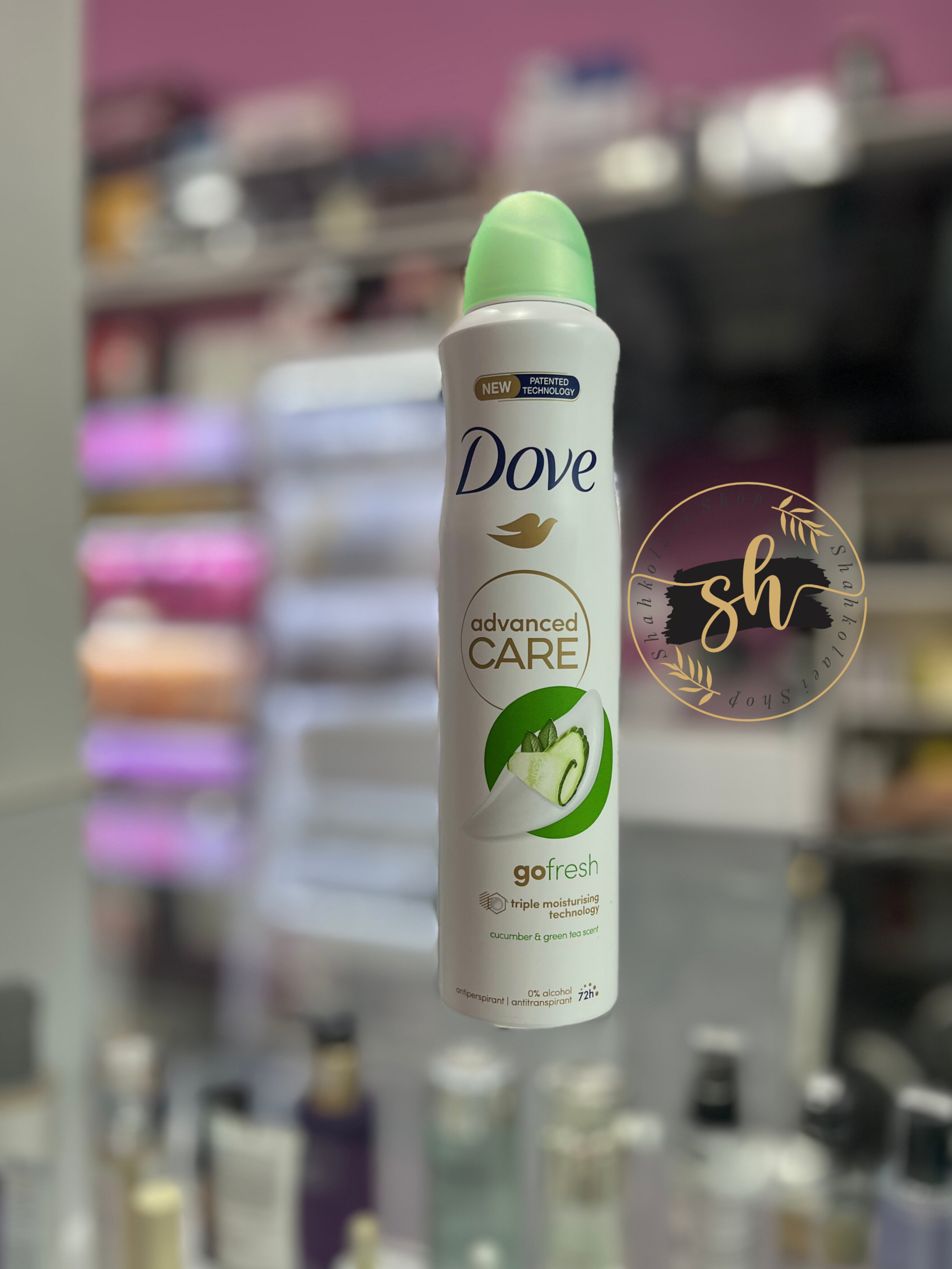 داو اسپری خیار و چای سبز اورجینال uk