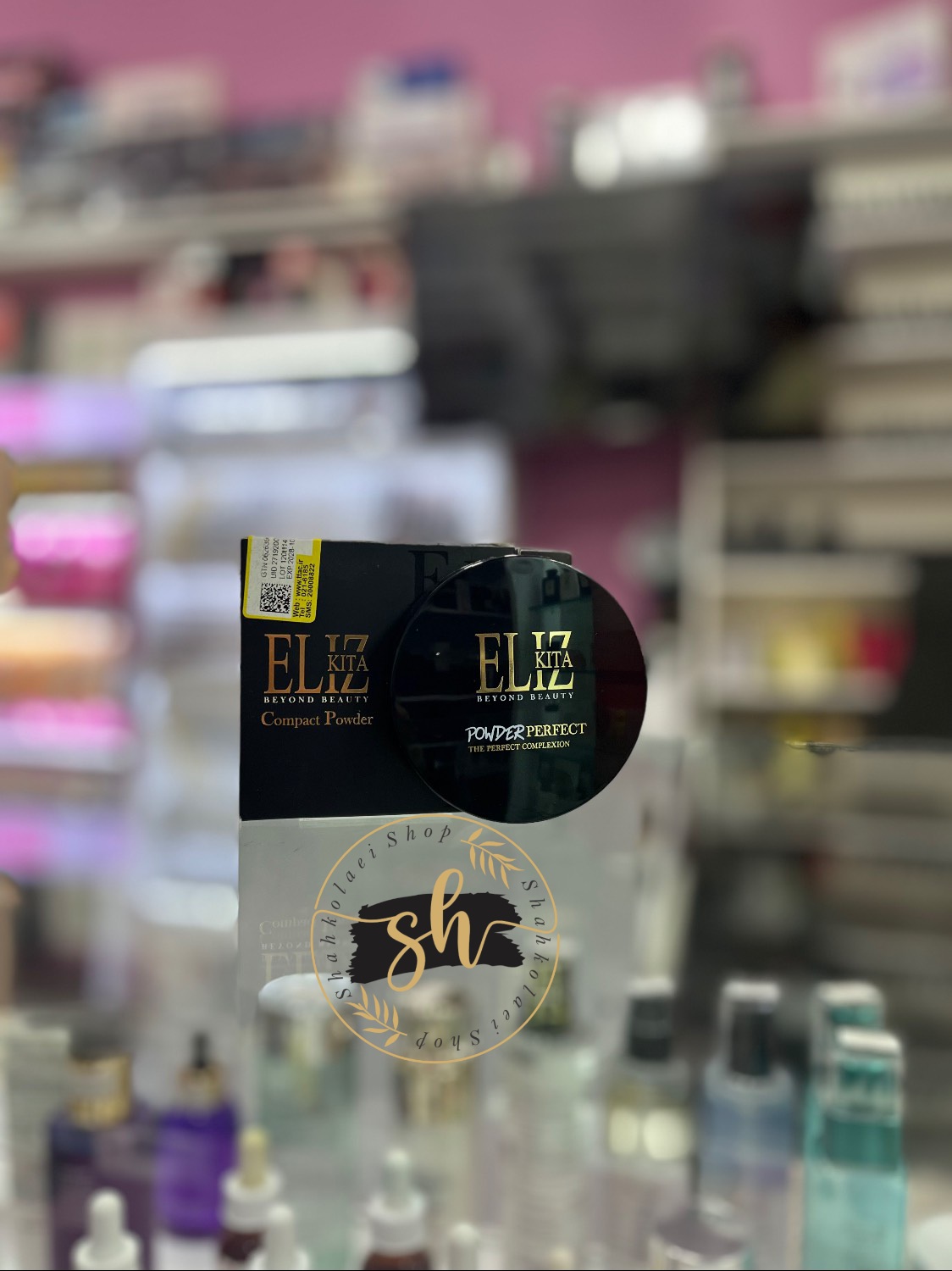 الیزکیتا پنکک آینه دار ECP02